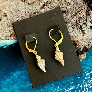 Shell Charm Earrings